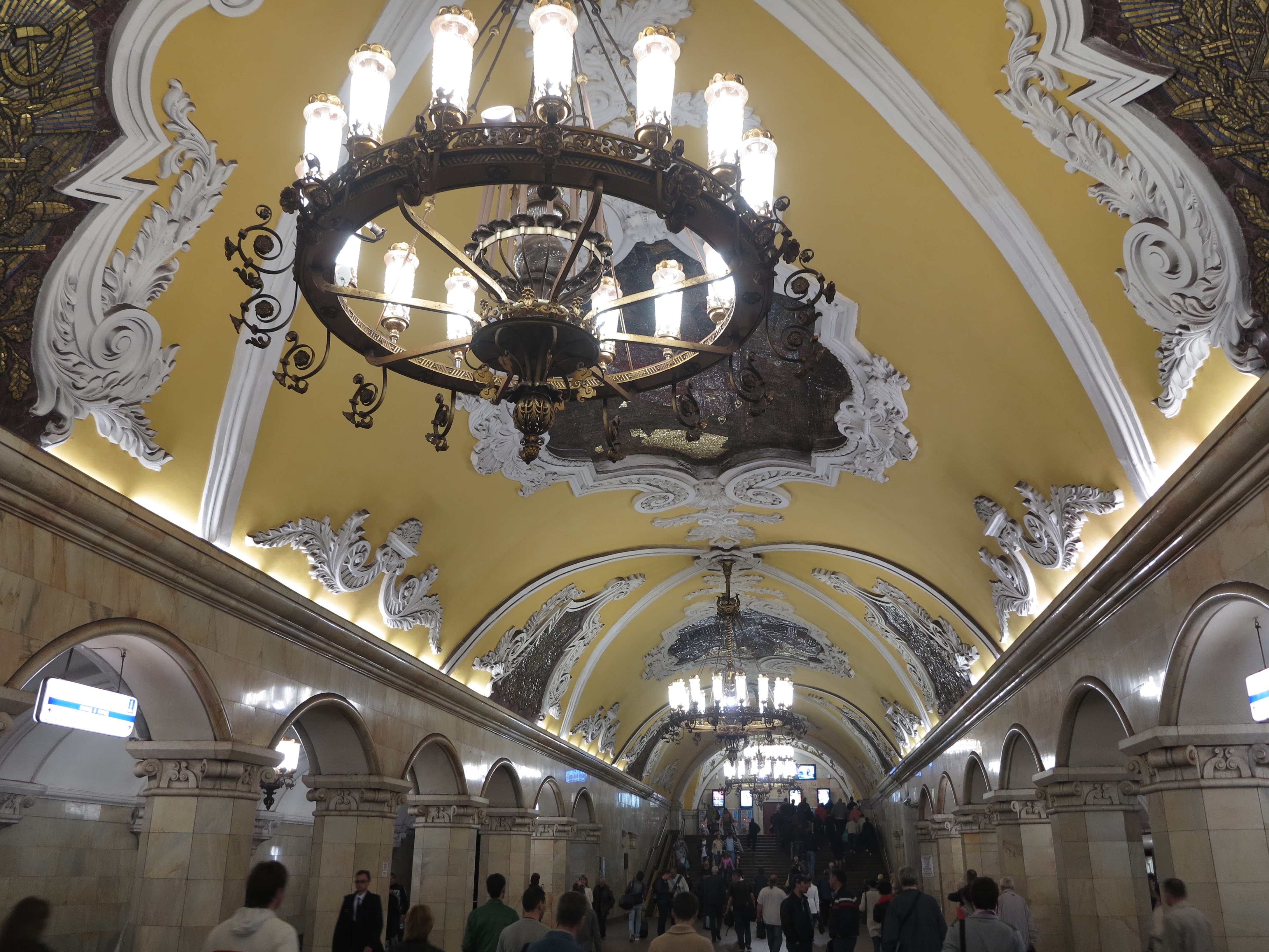 metro in Moscow, St. Petersburg